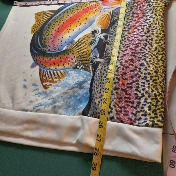 Trout Fishing Sweatshirt - Picture 5 of 6